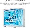 Asus A32 Plus M-atx 3.2 Gen 2x1 Type C Portu Ve 360mm Aio Cpu SoĞutucu & 420mm Ekran Kartiyla Uyumlu Beyaz