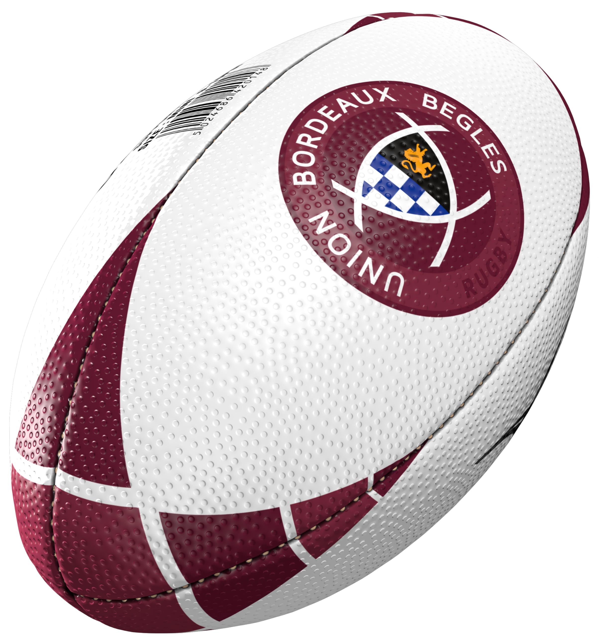 Gilbert Mini Ballon de Rugby UBB Bordeaux - Collection Officielle Union Bordeaux BEGLES