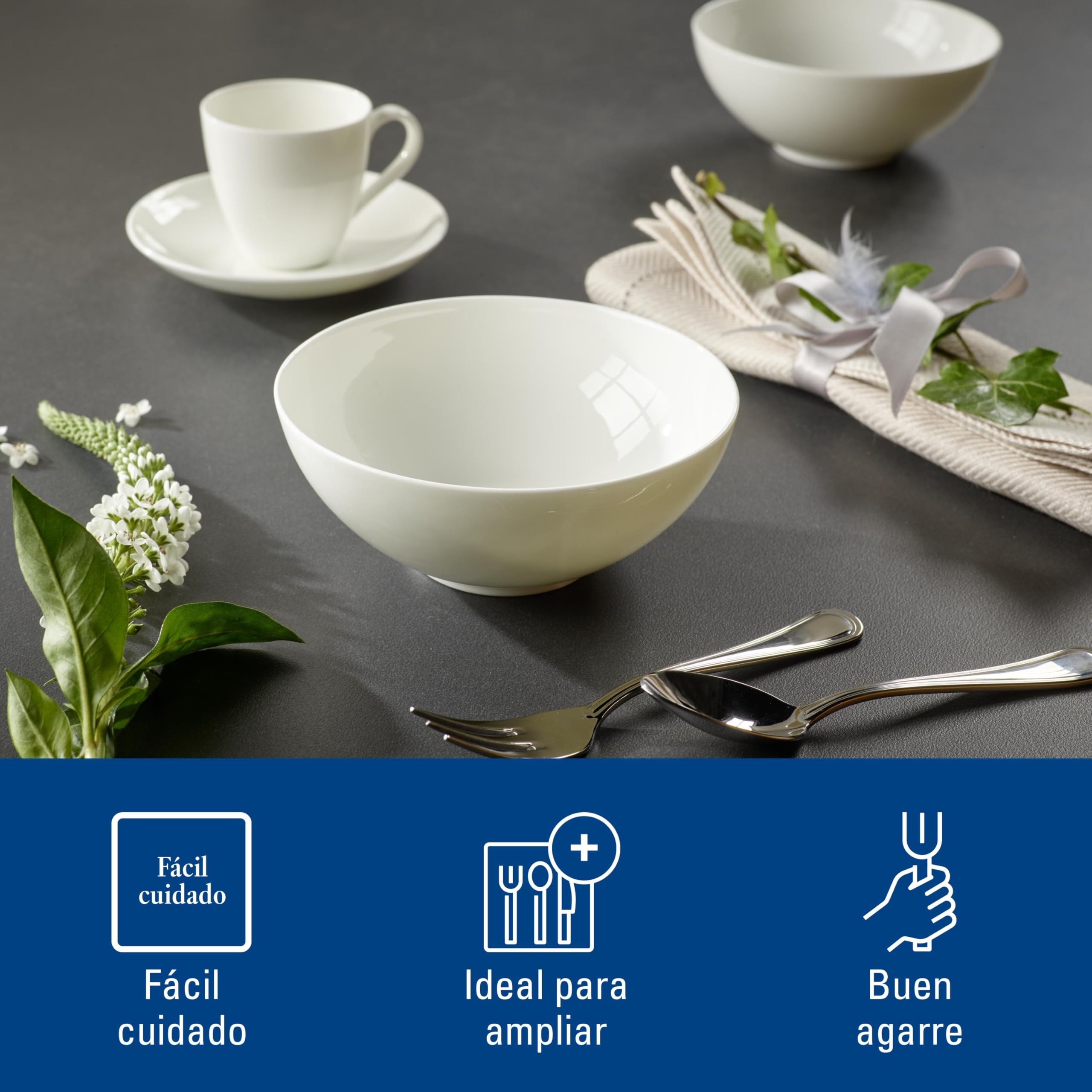 Villeroy & Boch Neufaden Merlemont Cubertería, 38x27x6cm
