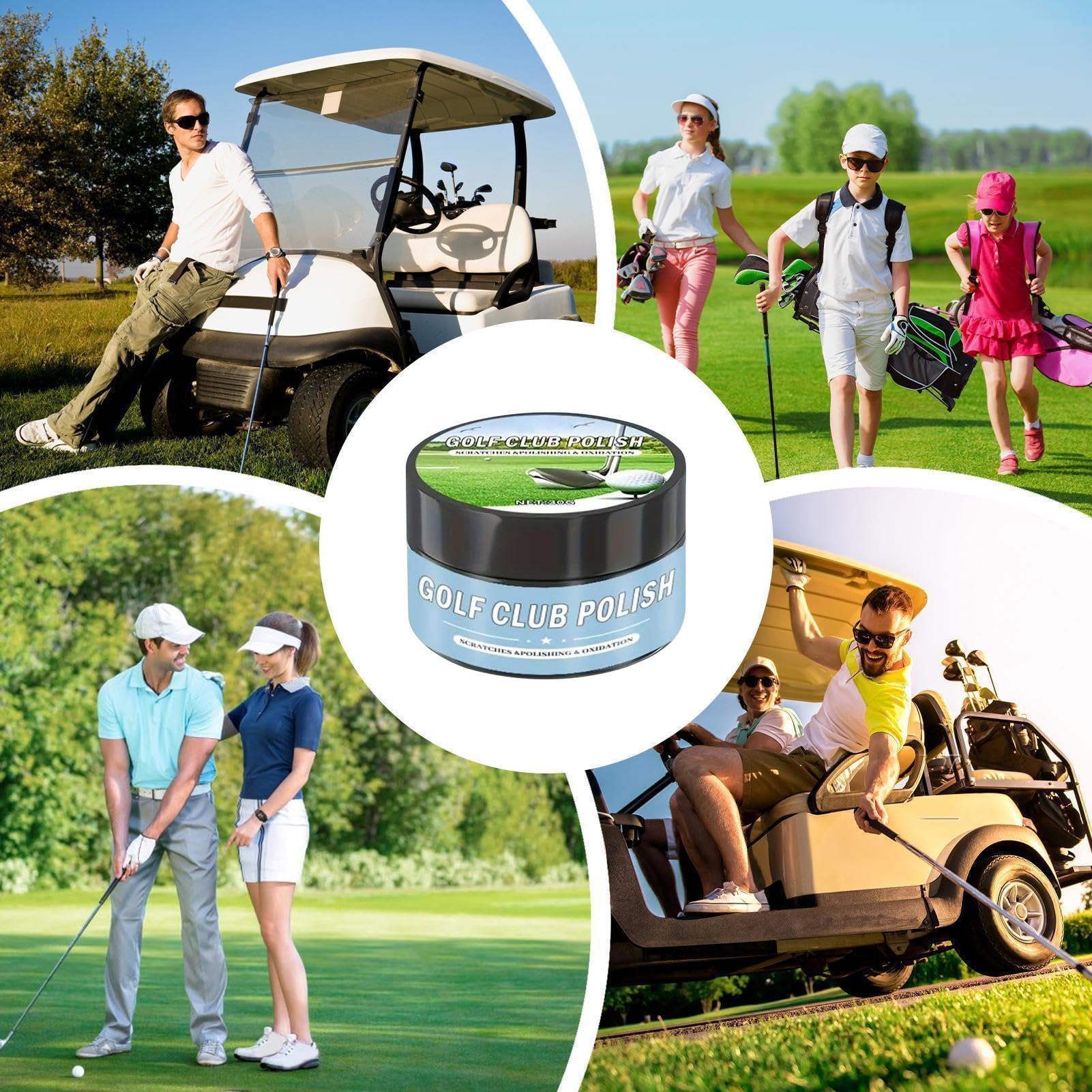 Golfschläger Reiniger Set 30g – Rostentferner Paste Für Langlebige Pflege, Turniervorbereitung & Alltag
