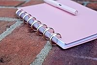 Vista 1 de Eleven Discs Discos de aluminio de ¾ pulgadas para cuadernos de disco (champán, juego de 11)