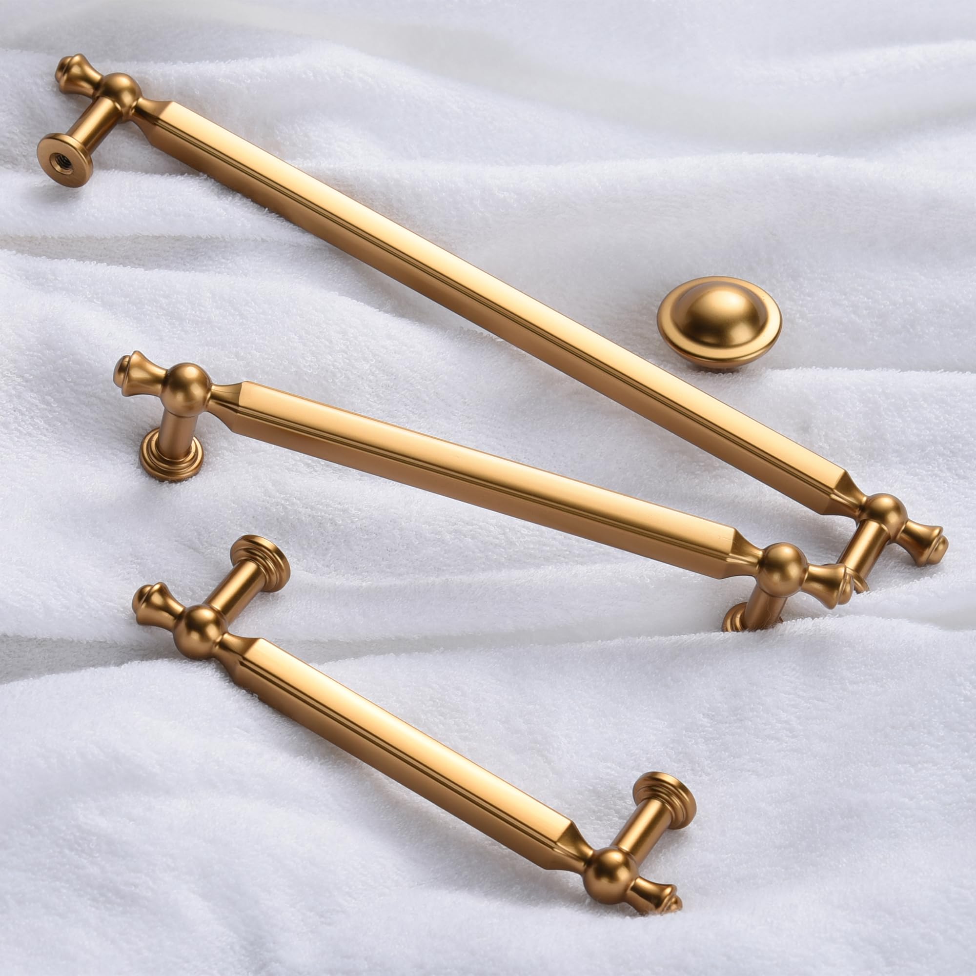 Hardware Moderno De Gabinete De Oro Cepillado: Manijas De La Puerta De La Cocina De Aleación De Aluminio Perillas De Cajon Para Un Elegante Acabado Duradero De 4 € | DHgate