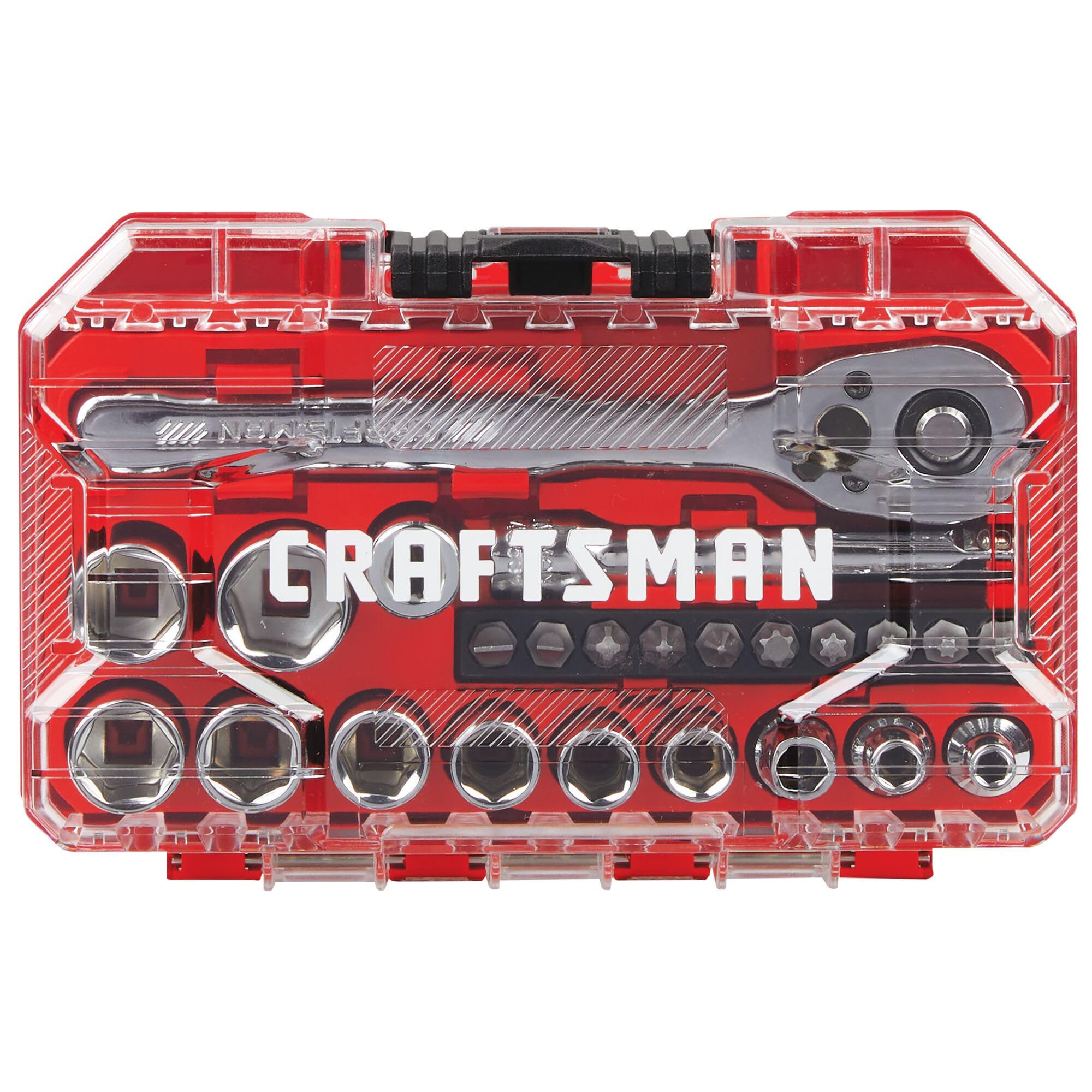 Amazon | CRAFTSMAN ソケットセット 24ピース 1/4インチドライブ 