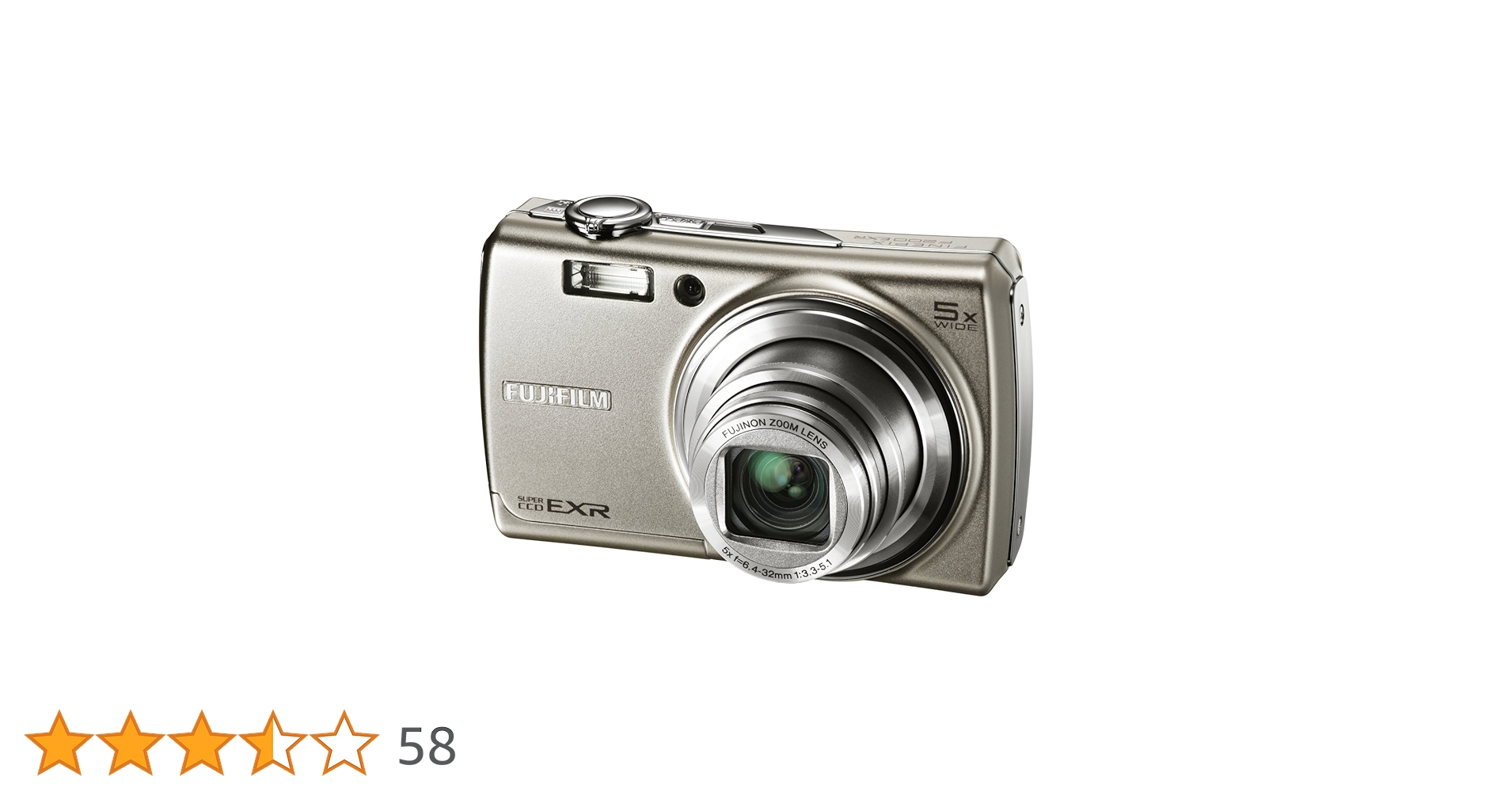 Amazon | FUJIFILM デジタルカメラ FinePix F200 EXR シルバー FX