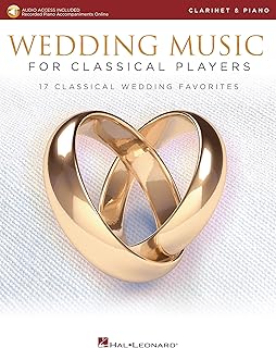Wedding Music for Classical Players: Clarinet and Piano