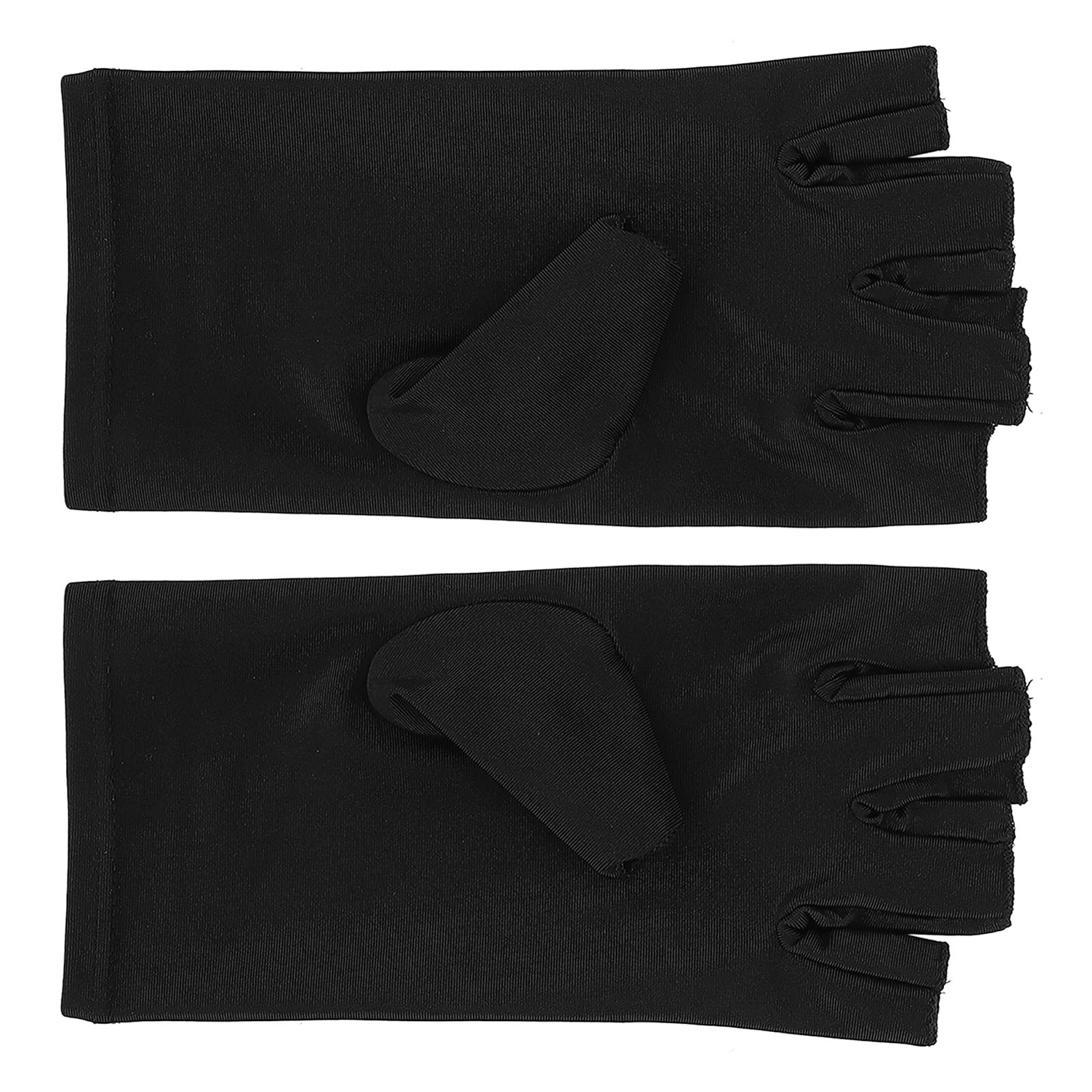 Gants Pour Ongles Uv 3 Paires Gants Anti UV, Mitaine Femme, Gant Anti UV Pour Lampe UV Ongles Gel, Sport, Conduite, Jardinage, Protection Solaire Quotidienne (Noir Gris Violet Gants De Protection Accident