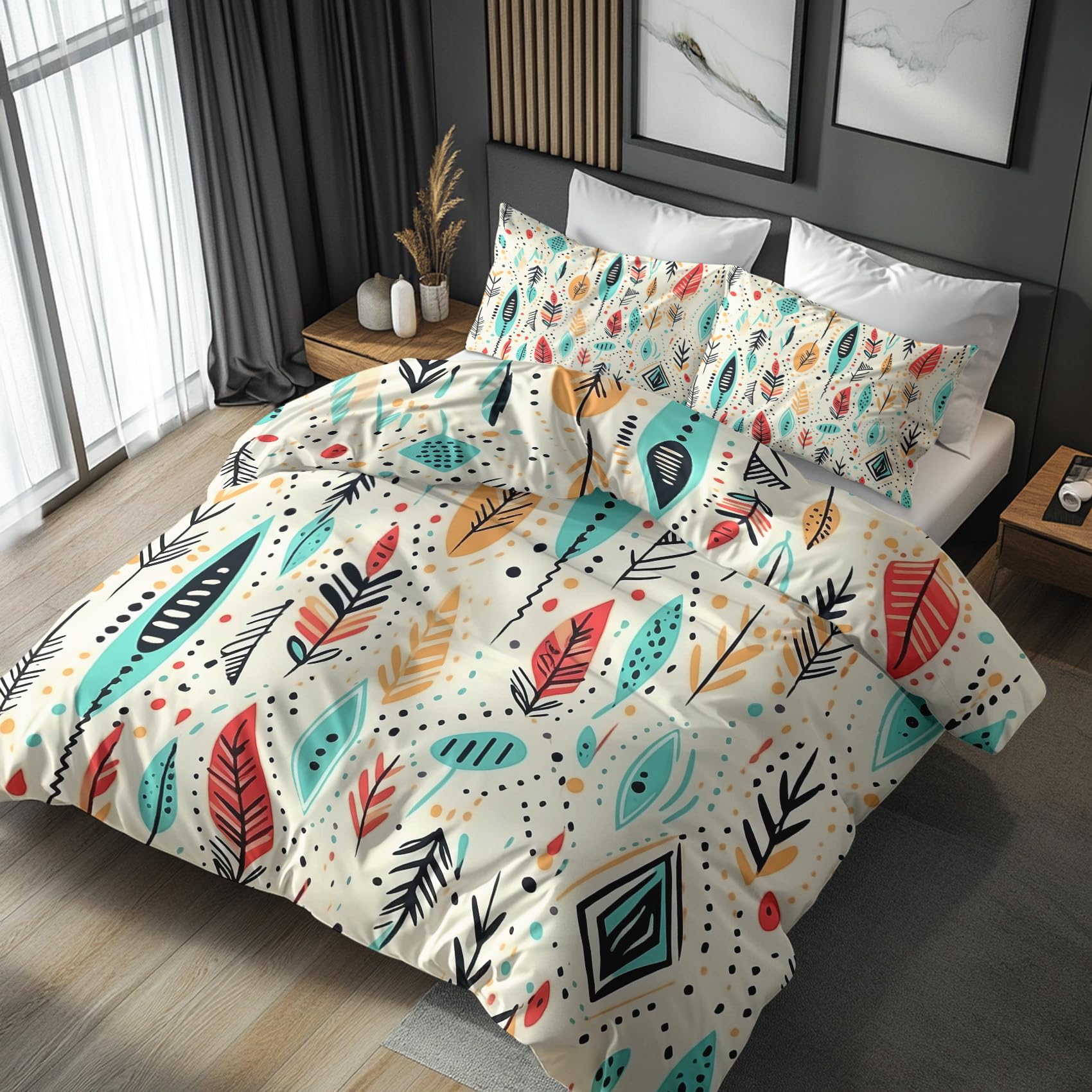 Housse de couette zippée 220x240 en microfibre douce pour en finir avec la couette qui glisse