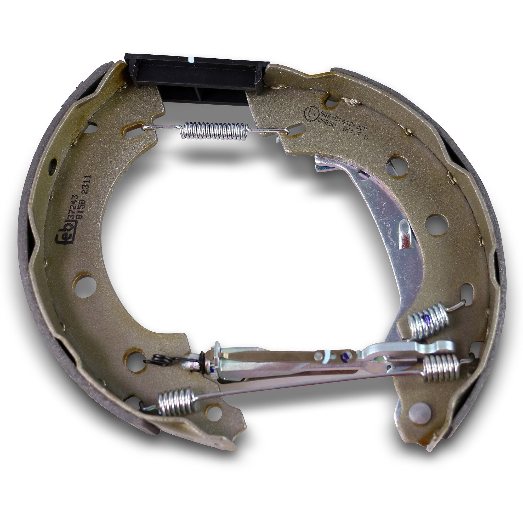 febi bilstein 37243 Bremsbackensatz mit Anbaumaterial, 1 Stück