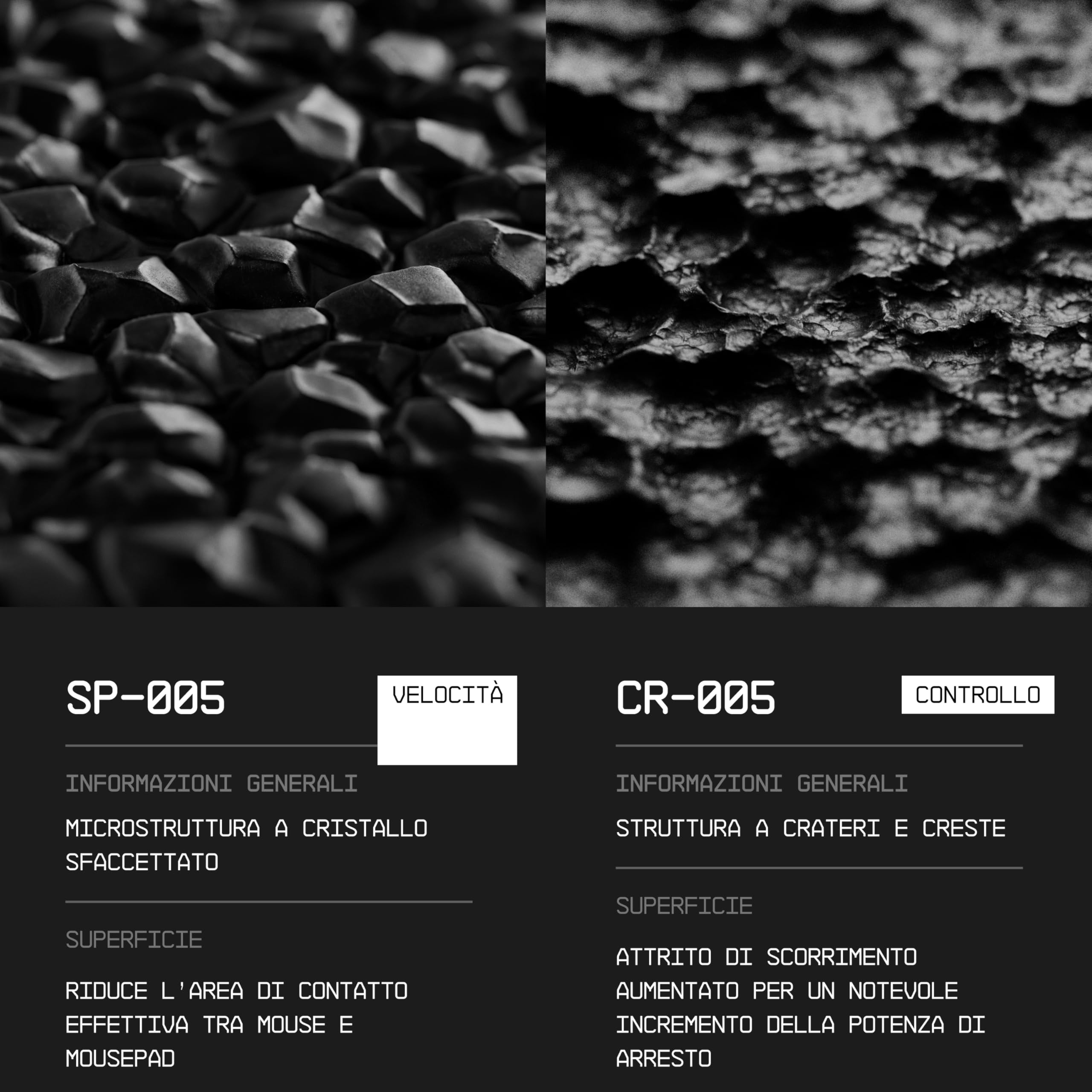 Wallhack SP-005 Tappetino da Gaming in Vetro – Superficie Veloce, Grande Mousepad Esport, Scorrimento Fluido a Bassa Frizione, Vetro Temperato, Ergonomico e Sottile, Durevole e con Custodia | Nero