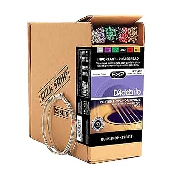 D'Addario EXP26-B25 Coated Phosphor Bronze Custom Light