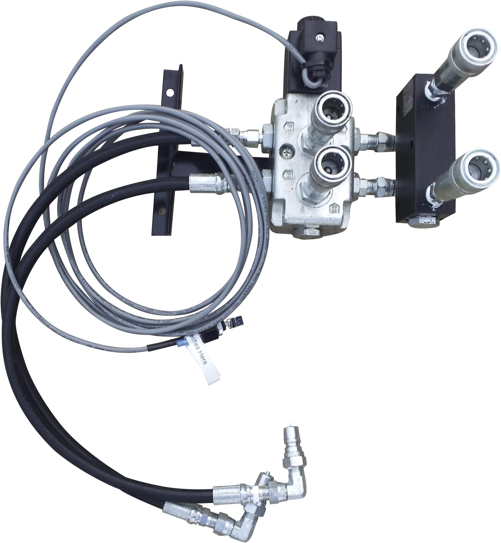 UTV HitchworksHydraulic Selector Valve for Kubota RTV Model 900, 1100, 1140 Black