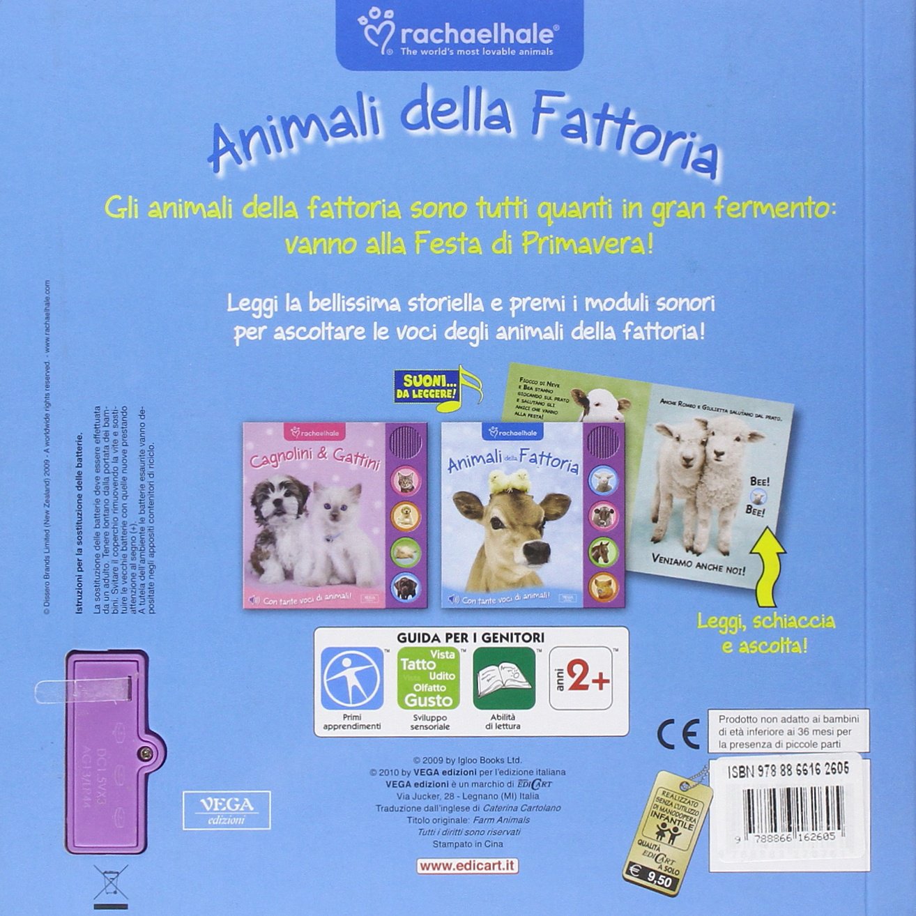 Animali della fattoria. Libro sonoro. Ediz. illustrata