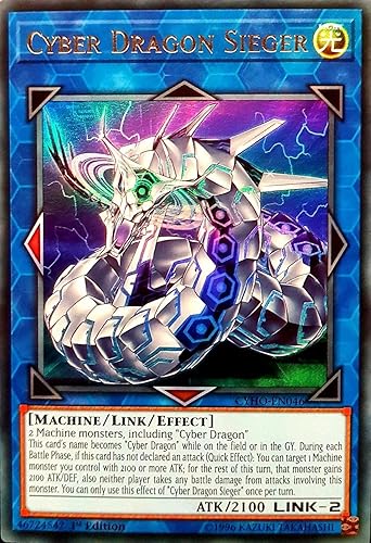 Yu-Gi-Oh! - Cyber Dragon Steger - CYHO-EN046 - Ultra Raro - 1ª Edición - Cybernetic Horizon