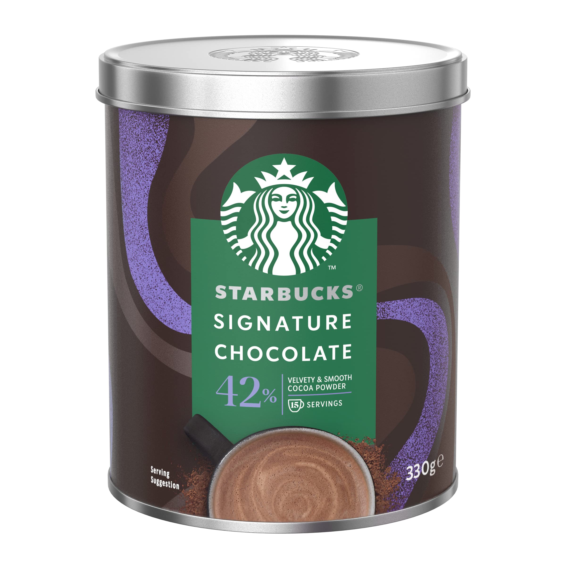 Starbucks Signature Chocolate 42% Cocoa Powder, 330G Tin