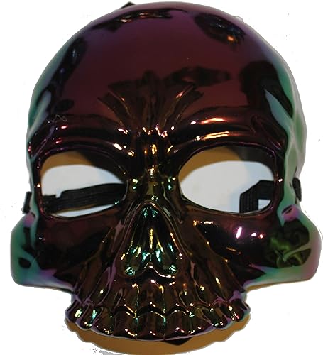 Máscara de esqueleto de plástico de la mitad de la cara de miedo, para el baile del hip hop o la ópera disponible en Yaxa Venezuela