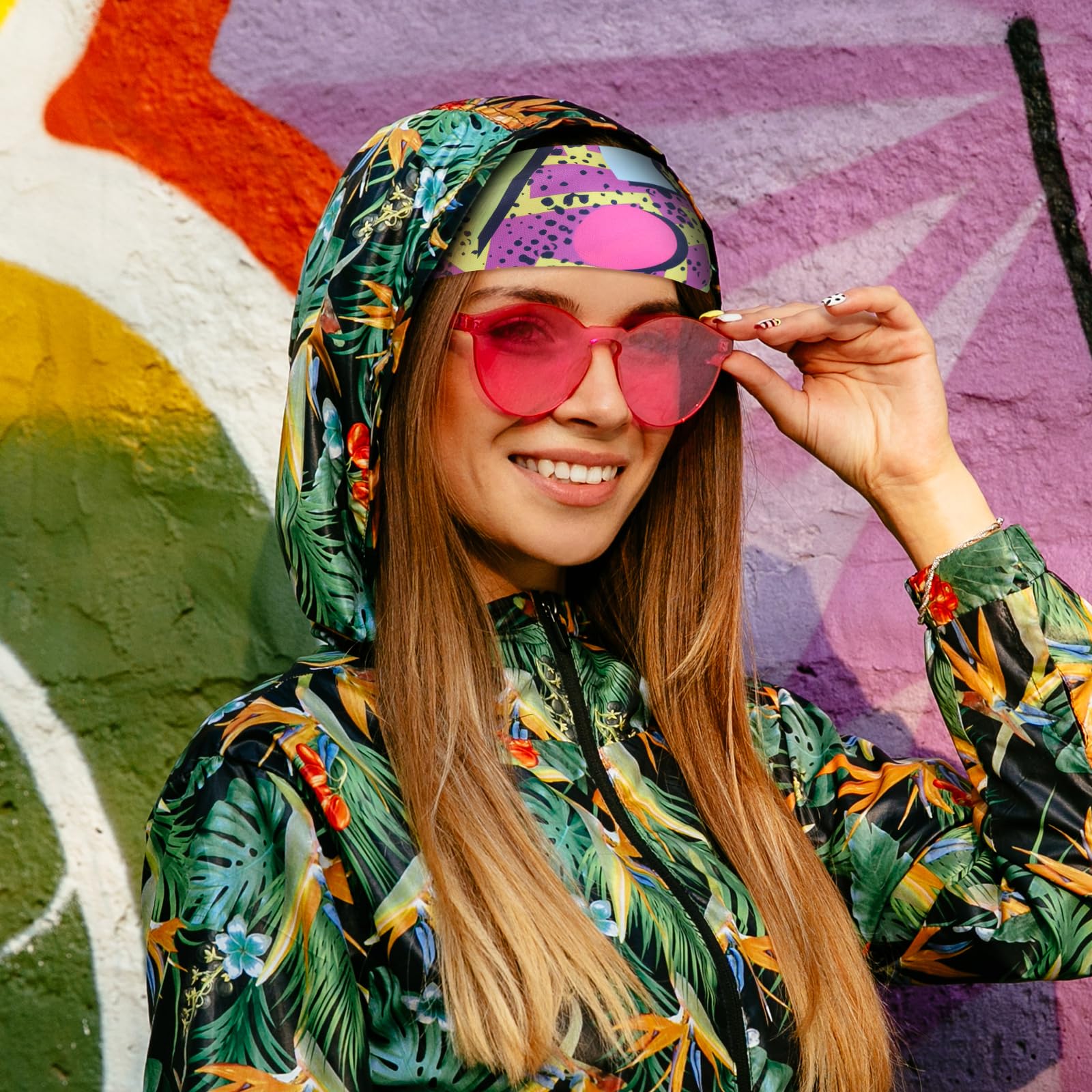 Amazon.co.jp: レトロヴィンテージヘッドバンド ソフト 80年代 90年代