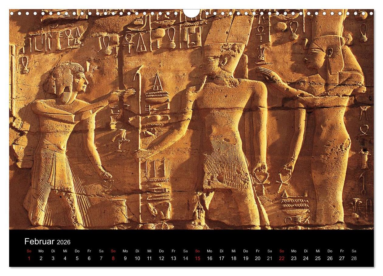 Ägypten (Wandkalender 2026 DIN A3 quer), CALVENDO Monatskalender: Ägypten - Das Land am Nil (CALVENDO Orte)