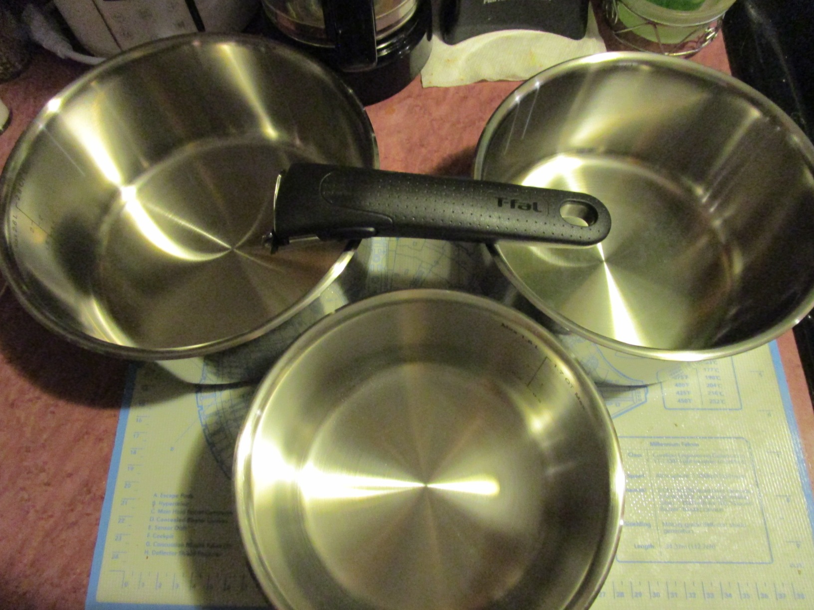 11/mo Finance Tfal Ingenio Preference Stainless Steel Cookware Set