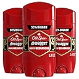 Antiperspirant Deodorant for Men, 24/7 Sweat & Odor Protection, 24/7 Lasting Freshness, Invisible Solid, Swagger with Cedarwood Scent, 3.4 oz (Pack of 3)