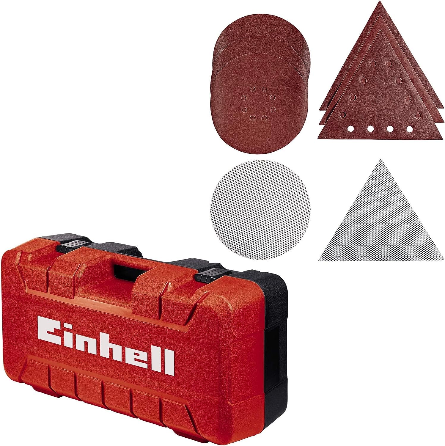 Einhell TE-DW 225 X Levigatrice per cartongesso (230-240 V, 750 W,impugnatura telescopica fino a 165 cm, attacco per aspiratore, incl. mole abrasive + fibre reticolate e valigetta)