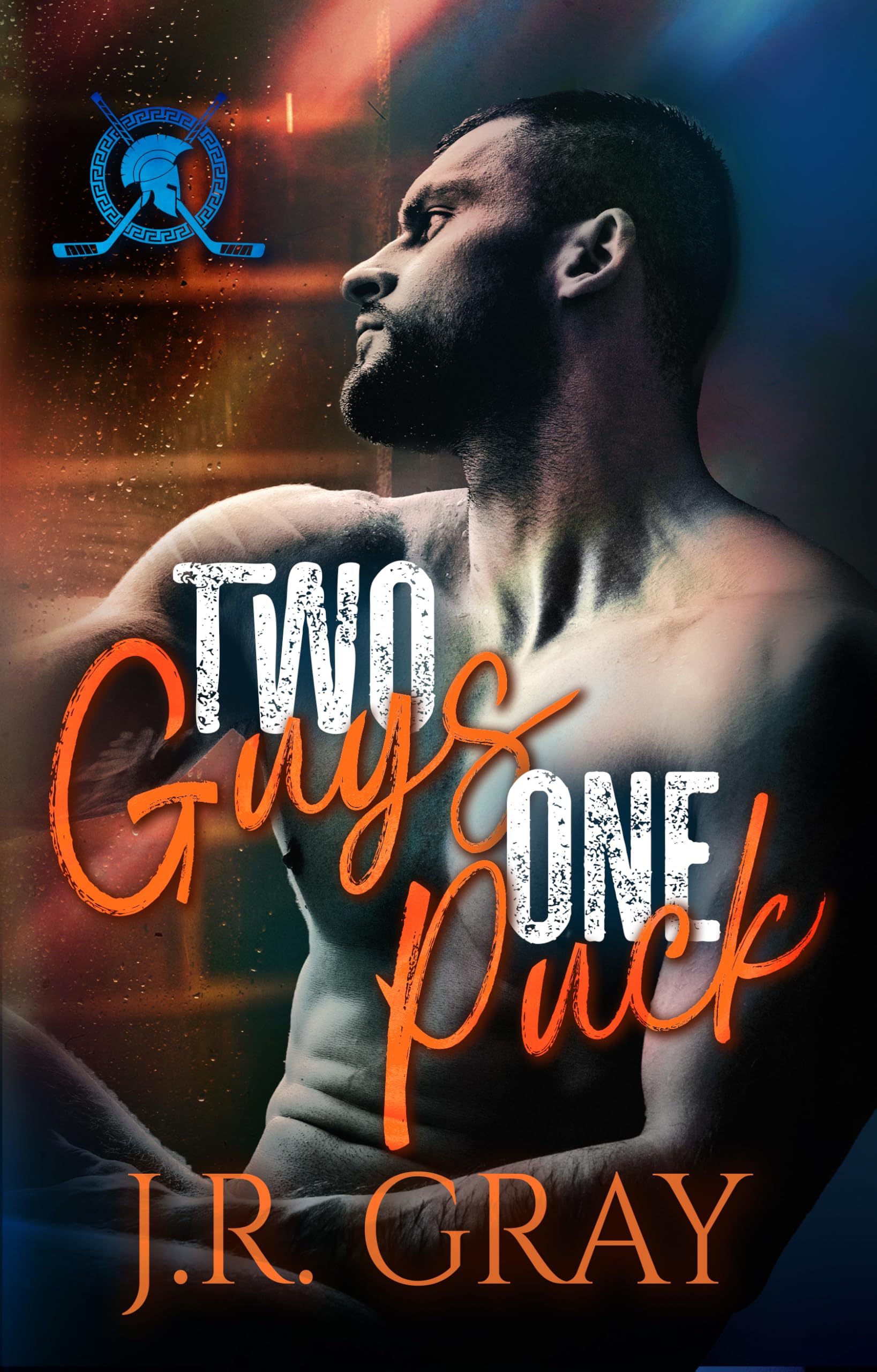 Two Guys One Puck (Gods Versus Monsters Hockey Book 2)