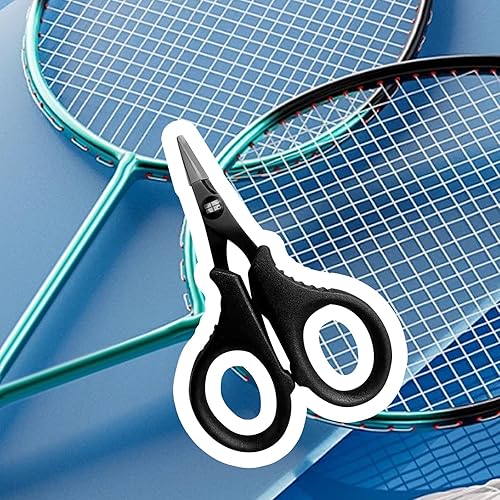 Miniatura 5 de DYNWAVE Tijeras para cuerda de bádminton, tijeras de cuerda de raqueta de bádminton, cortador de cuerda de bádminton para reparación, accesorios de