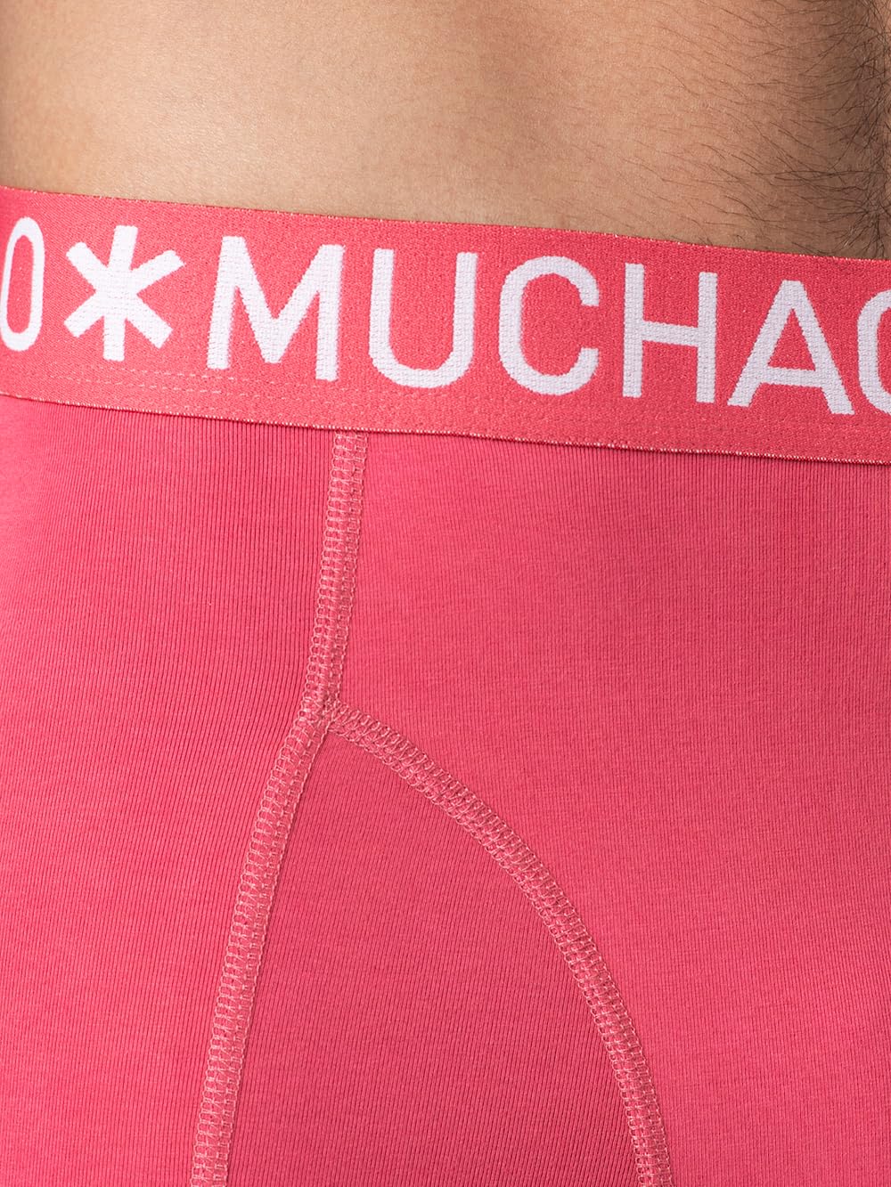 Muchachomalo Calzoncillos para Hombre, Ropa Interior Lisa de Algodón para Hombre, Pack de 7 Unidades, Bóxers Lisos de Corte Clásico con Cintura Elástica