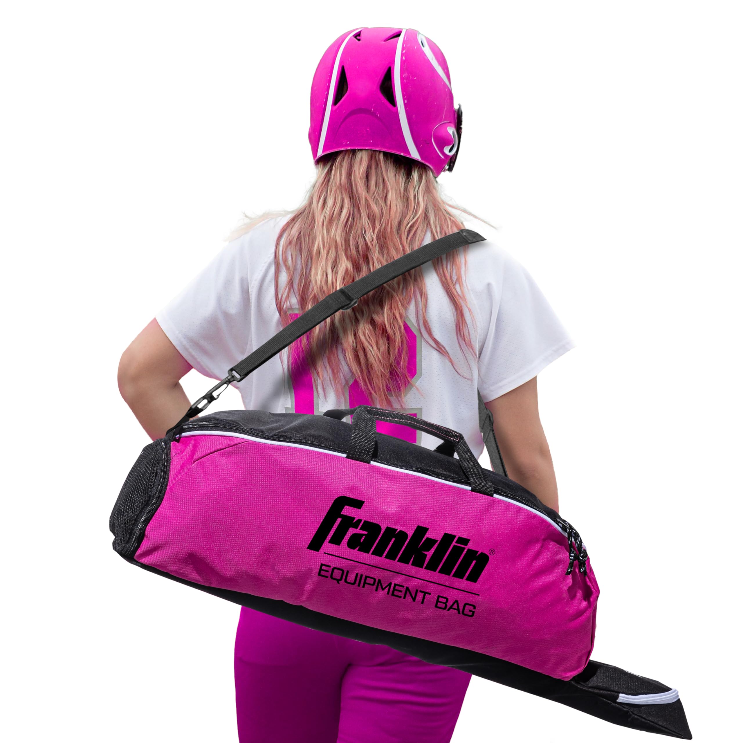 Franklin Sports Junior Equipment Bag (różowy)