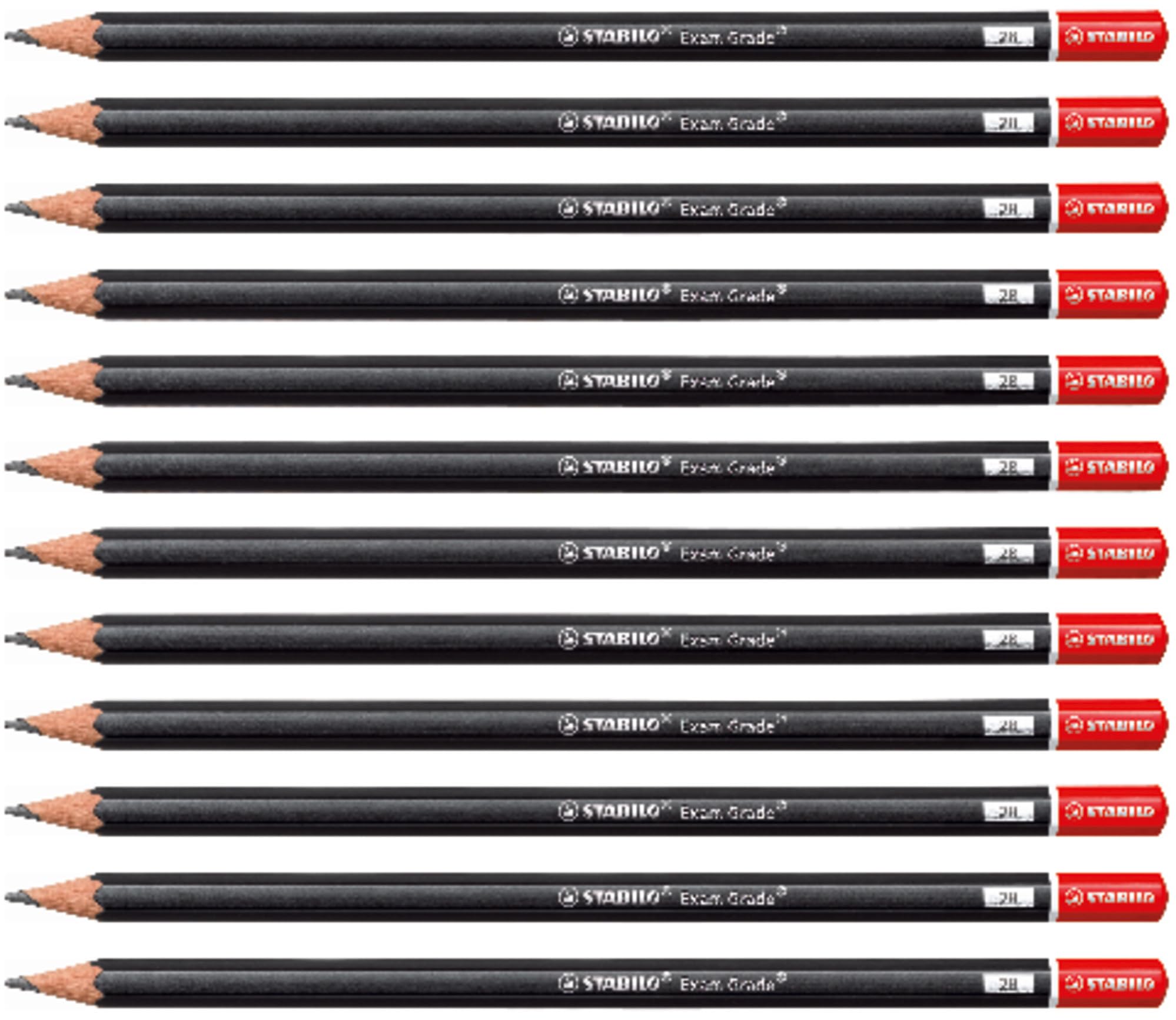 STABILO Graphite Pencil Exam Grade - Box of 12-2B