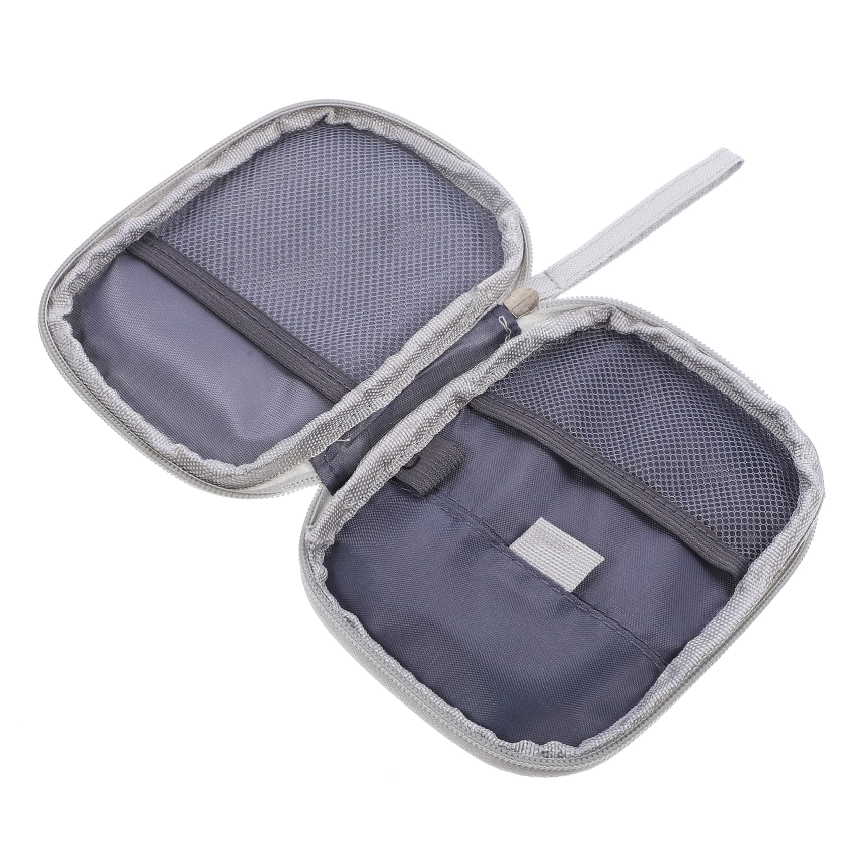 KICHOUSE Travel Medicine Bag Portable First Aid Bag Empty Medical Supply Bag Reusable Medicine Pouch for Household