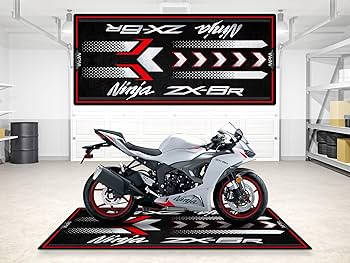 Amazon.com: wibeart MPM Motorcycle Mat for ZX-6R Washable Non