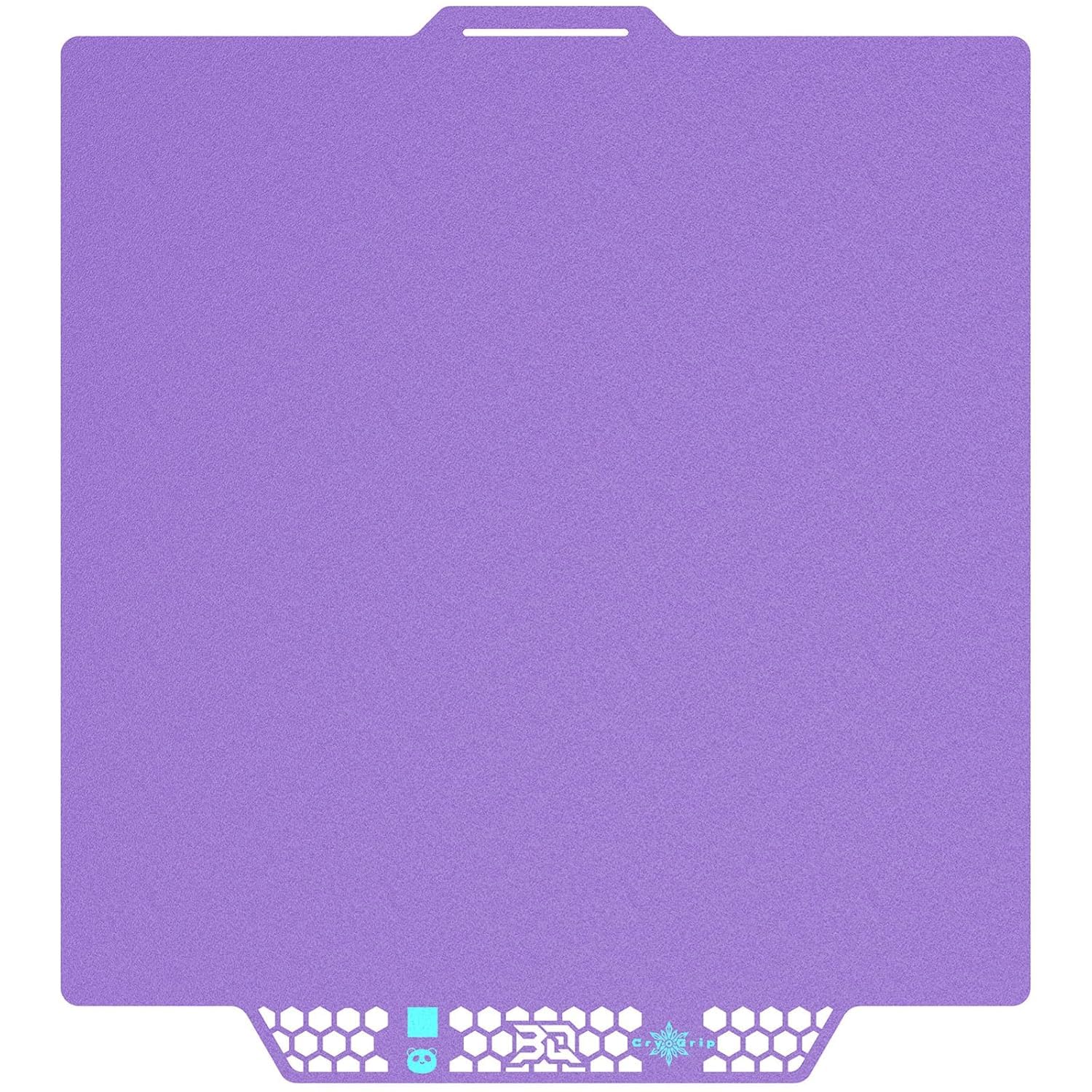 BIQU CryoGrip Pro Glacier-Purple Panda Płyta montażowa, dwustronna stal sprężynowa dla drukarek Bambu-Lab P1S P2S P1P X2D X1C X1E A1, ulepszony montaż płyty, mocne przyleganie, 257 x 257 mm