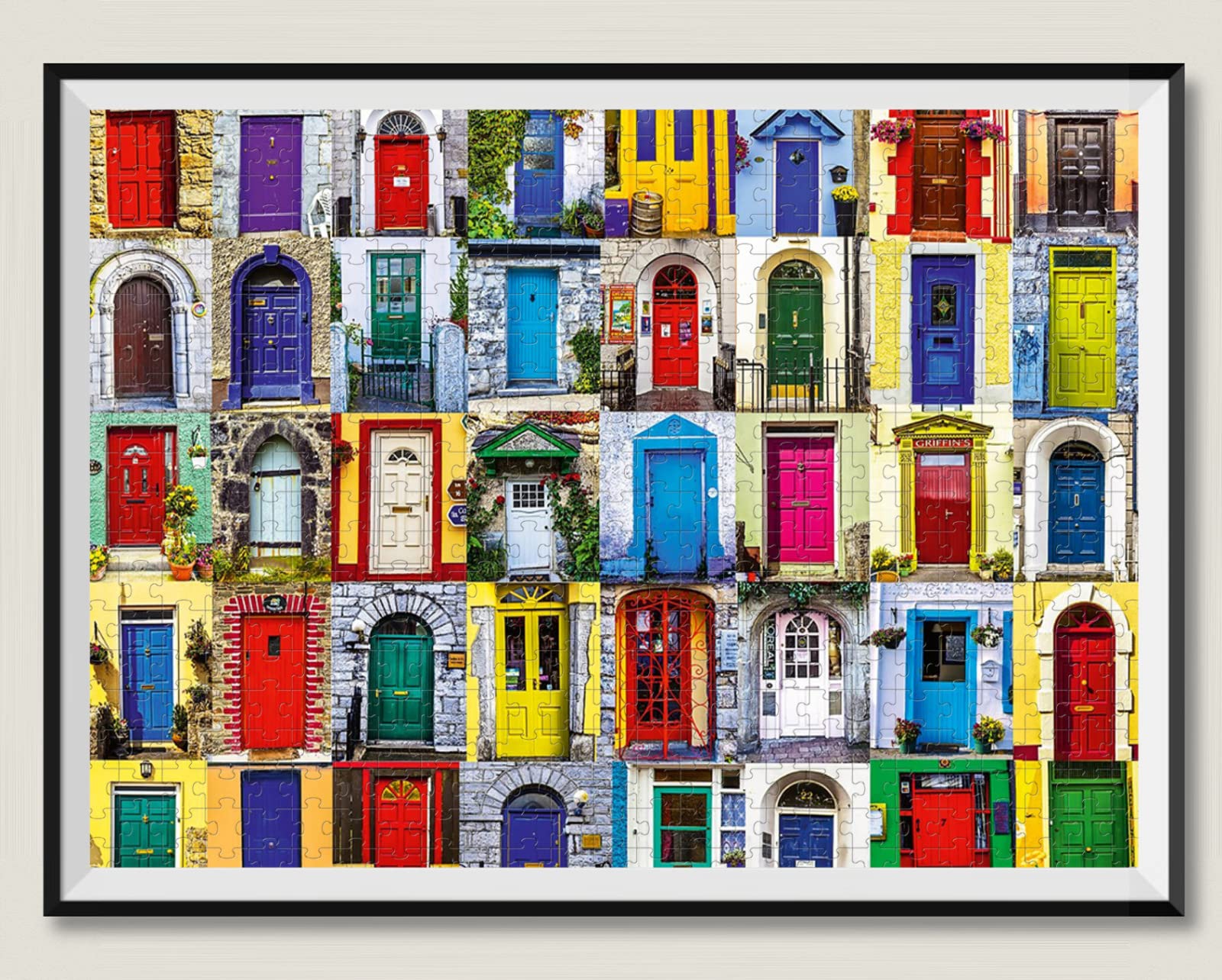 Puzzle in legno da 5000 pezzi Porta puzzle puzzle impegnativo