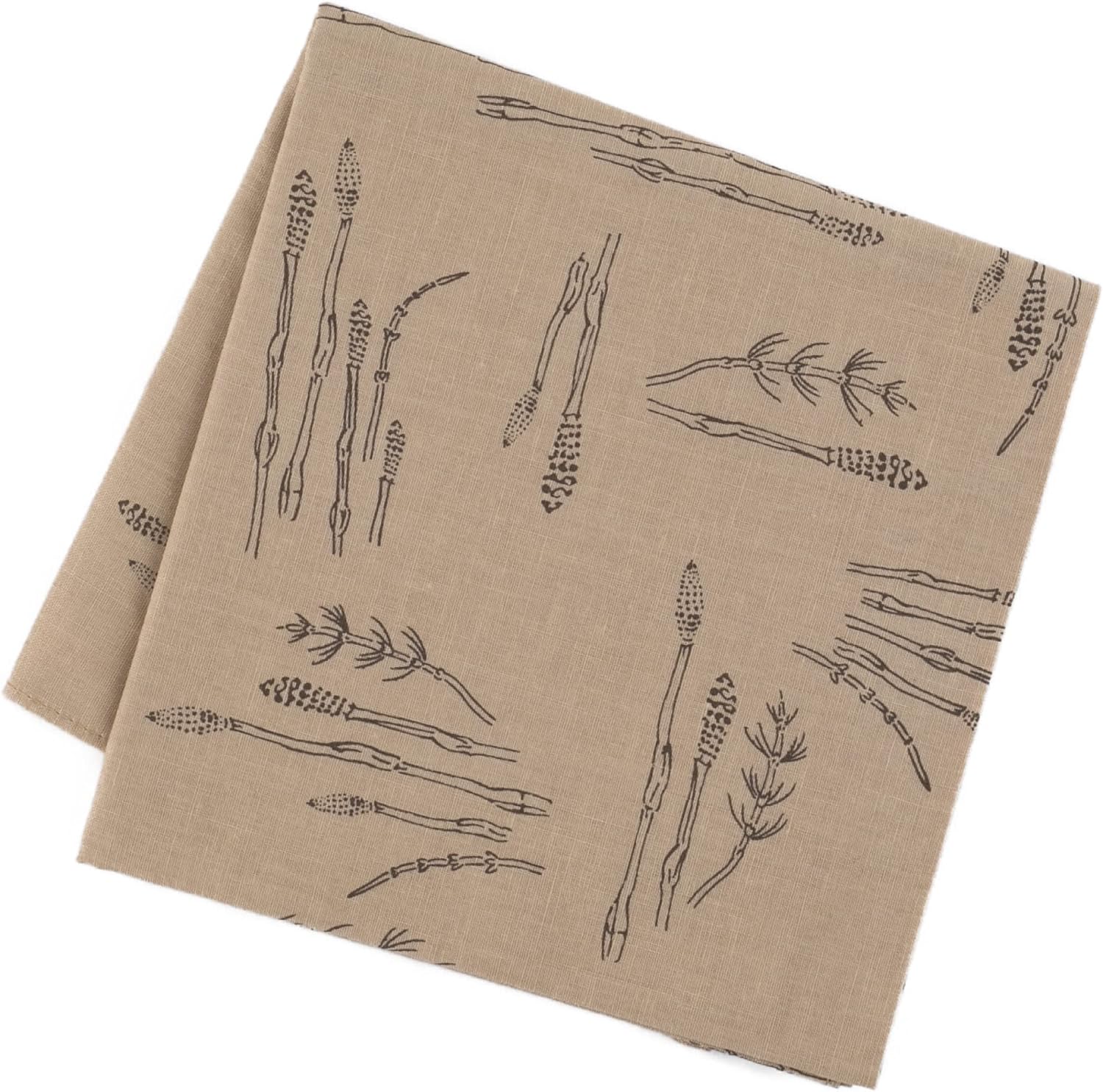 Handkerchief for Men Women (Hand-dyed Yuzen print) 19.7inch /Made in Japan 100% Cotton Japanese Bandana Scarf Hankies