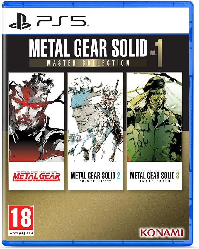 Metal Gear Solid Master Collection Volume 2 Advancing Well 11 81ztHGD1XiL. AC SX679 KONAMI Metal Gear Solid: Master Collection Vol. 1 (PS5)