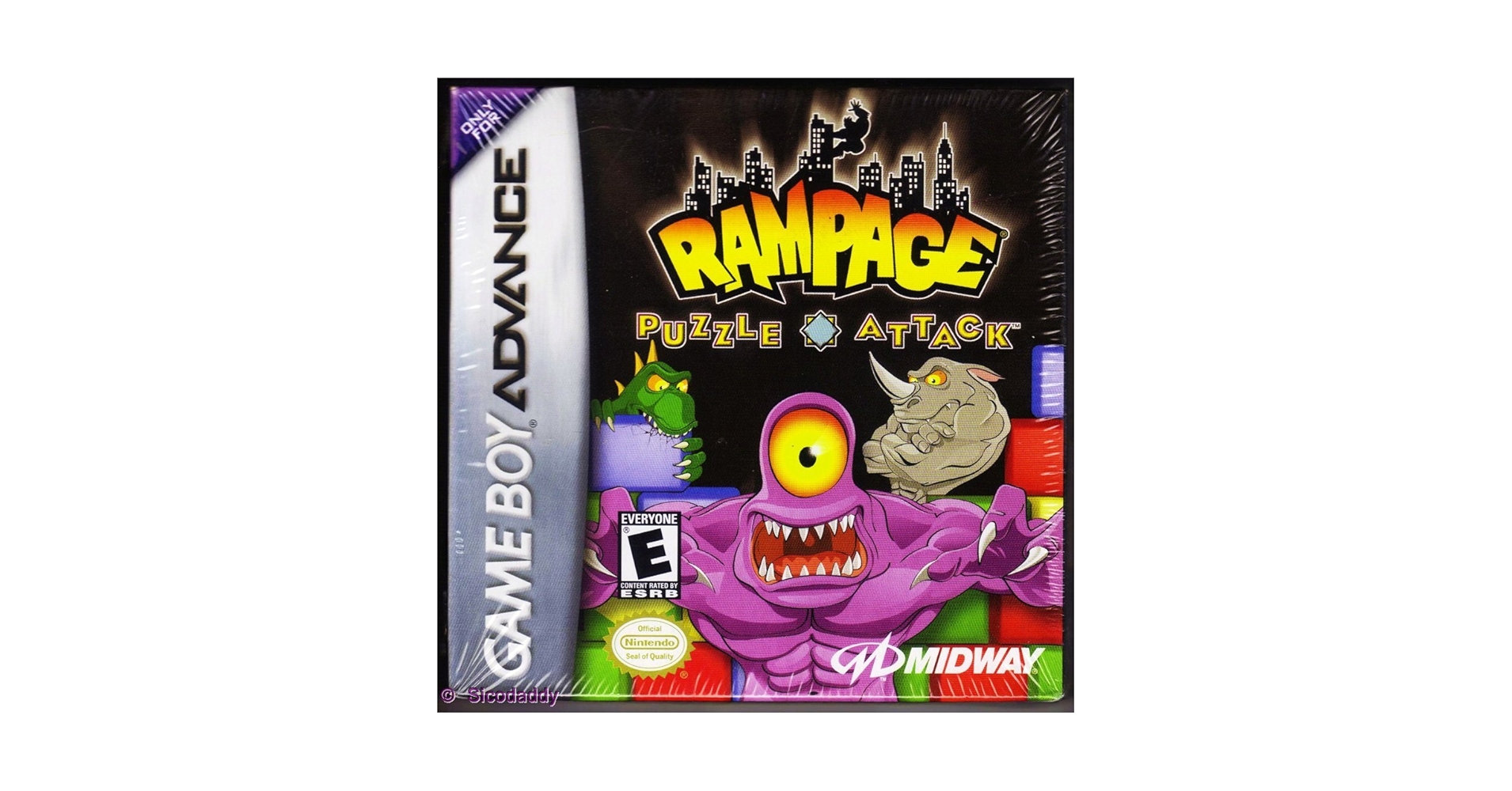 ゲームボーイアドバンス - 【新品未開封】RAMPAGE★ランページ　GBA 海外版 Amazon.com: Rampage: Puzzle Attack - (GBA) Game Boy Advance