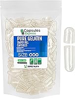 Vista 9 de XPRS Nutra Cápsulas vacías de tamaño 000 – 100 cápsulas de gelatina vacías transparentes – Cápsulas cápsulas vacías expresas – Relleno de cápsulas