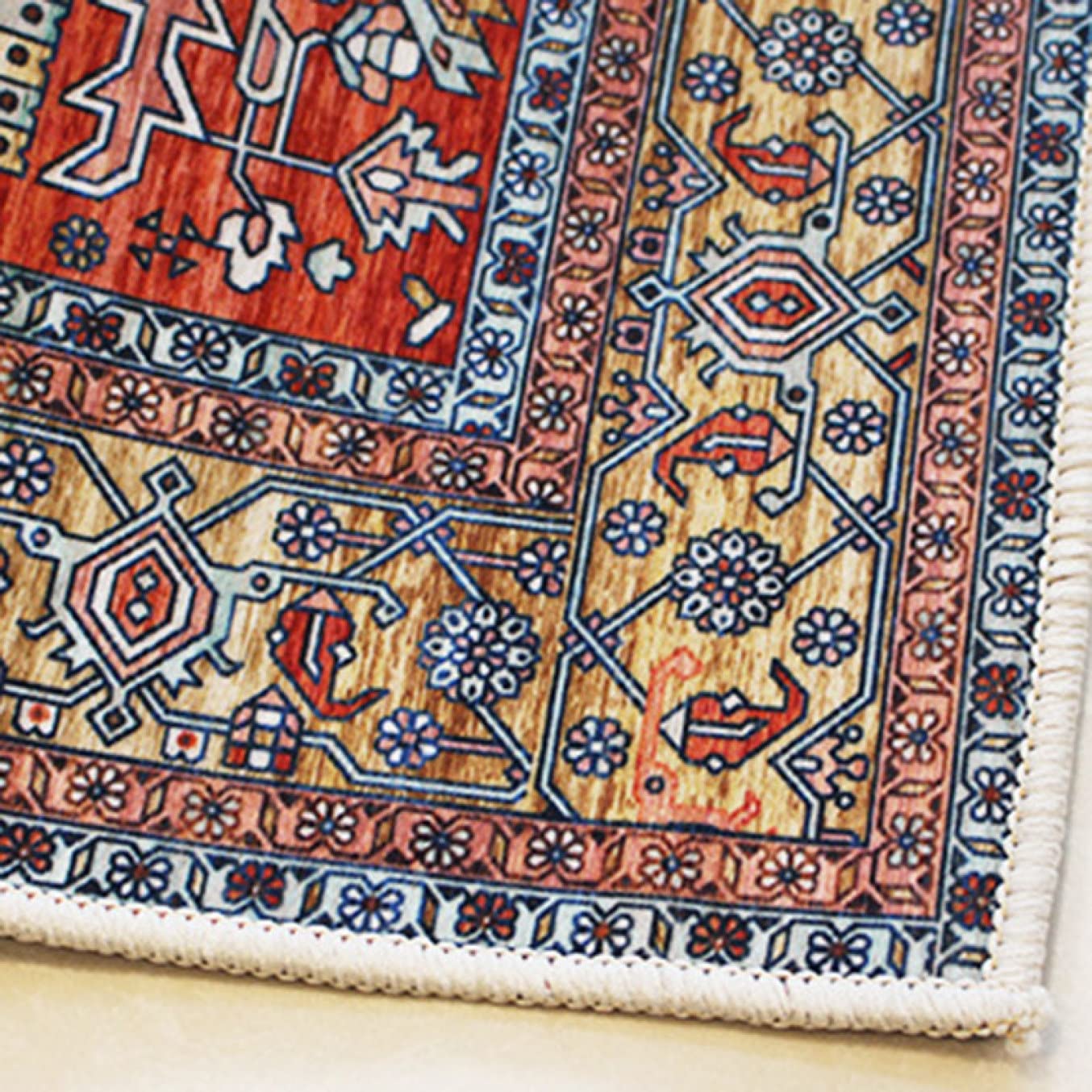 Amazon｜[VANDROUP] ラグ ラグマット オリエンタル柄