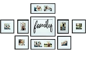 Sheffield Home 9 Piece Gallery Wall Frame Set
