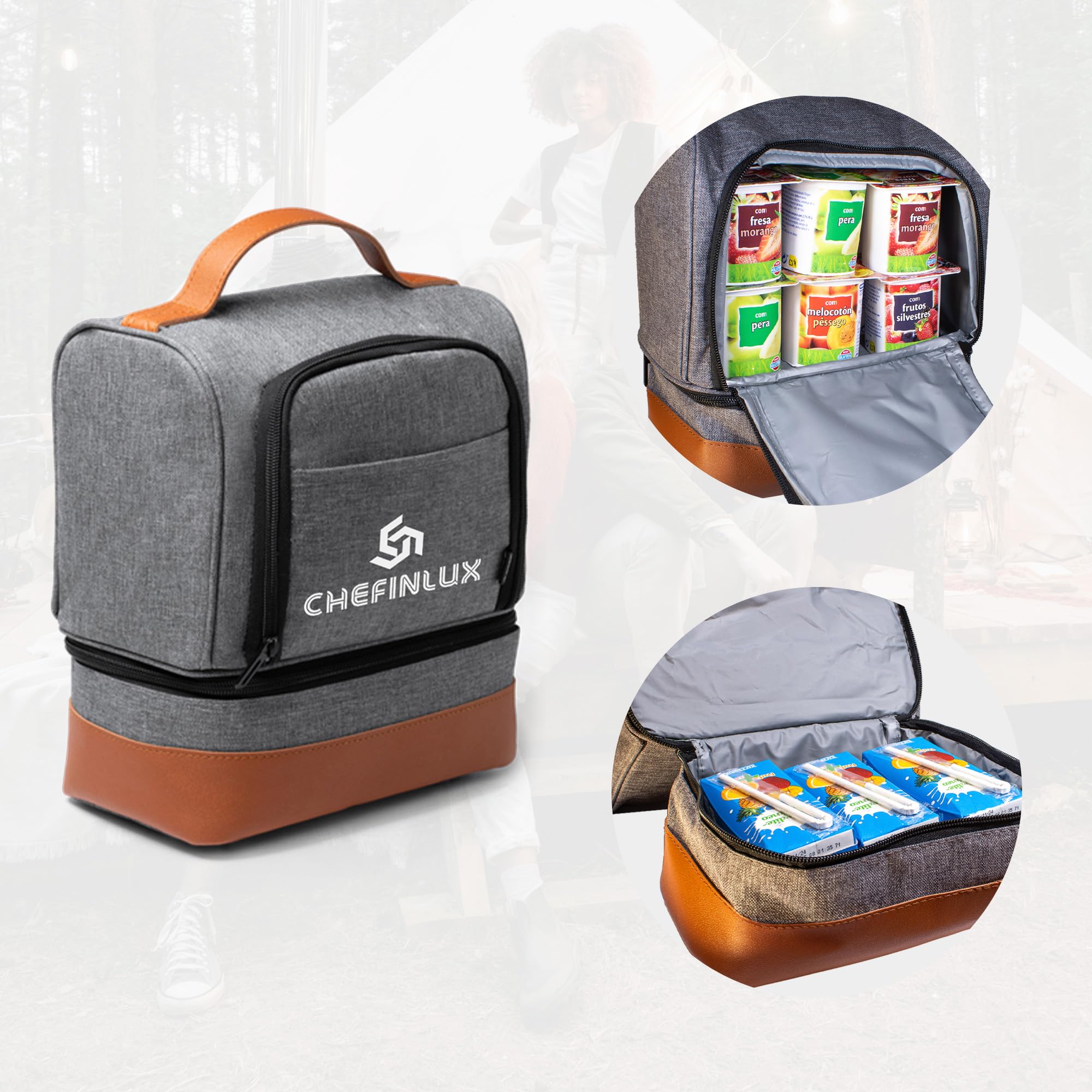 Borsa Termica,Porta Pranzo Borsa,Borsa Frigo Termico,con Tracolla