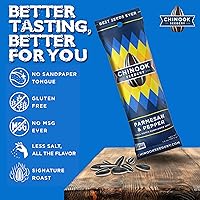 Vista 6 de Chinook Seedery Semillas de girasol bajas en sodio – Sabor a parmesano y pimienta, paquete de 36, 1.5 oz – Semillas de girasol para comer – Keto