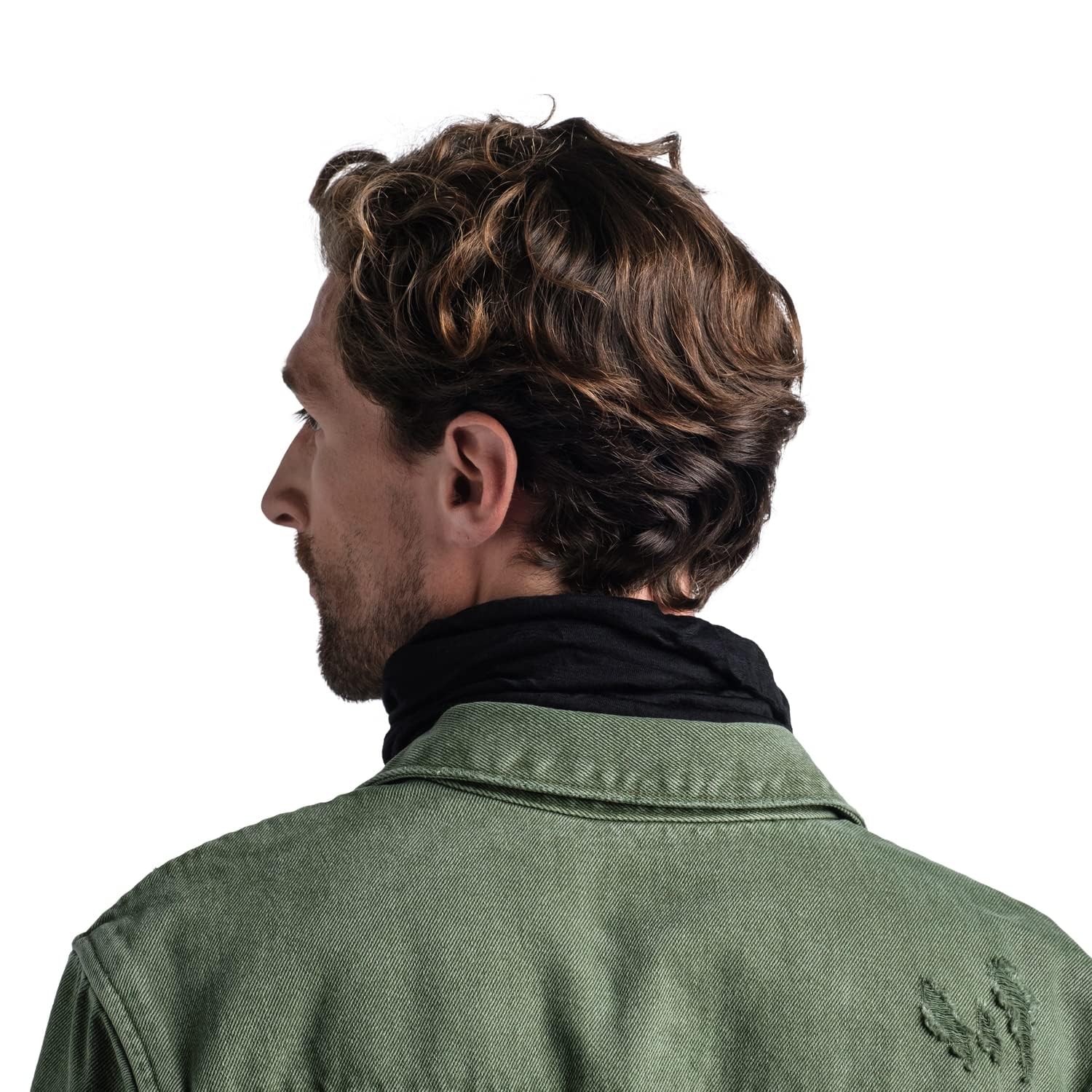 Buff®| Braga de cuello Merino Lightweight Bufanda Multifuncional 100% Lana Merino, Senderismo, Aire Libre, Sostenible, Ligera, Fina, Hombre Mujer