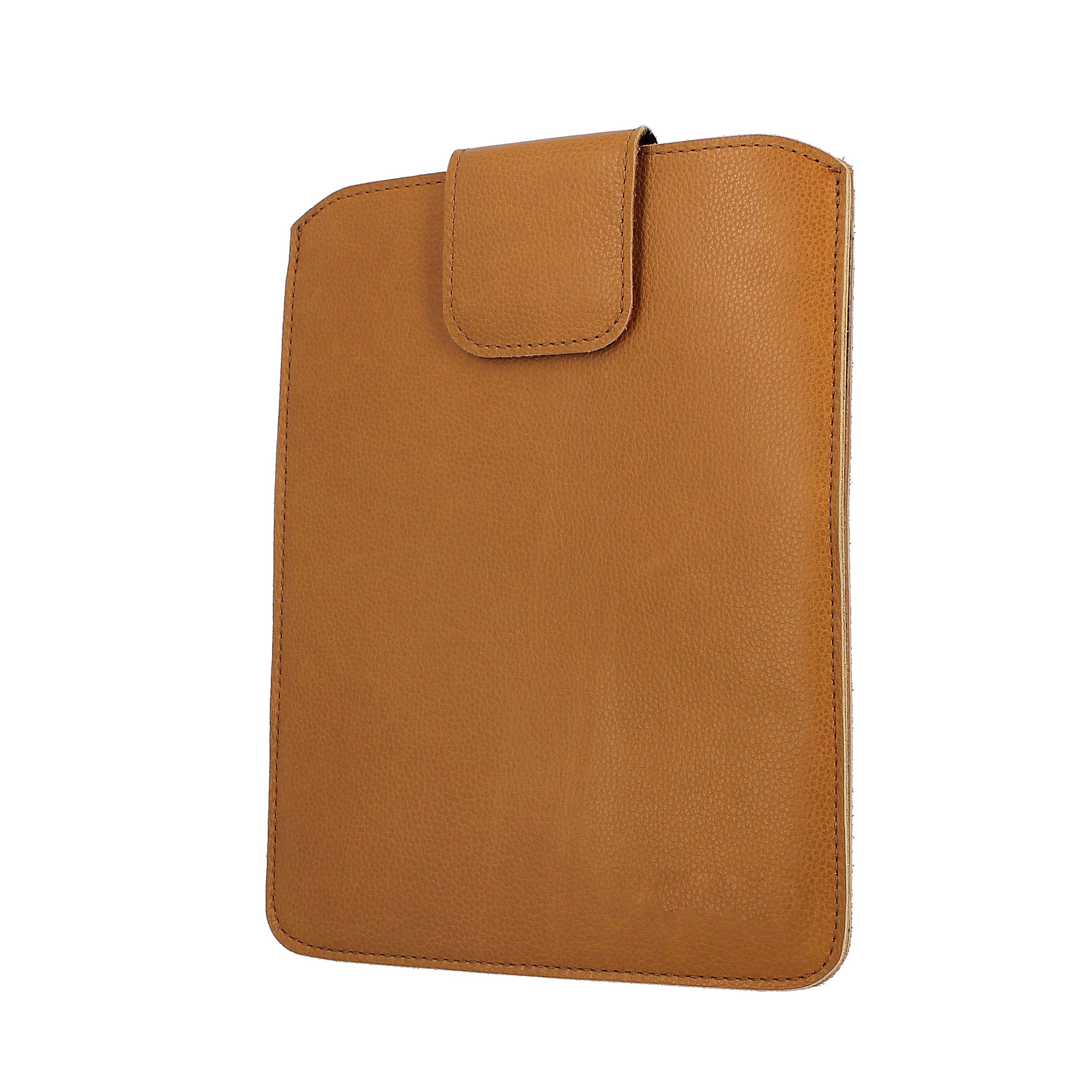 Funda para tablet con soporte para bolígrafo personalizable de piel beige 8