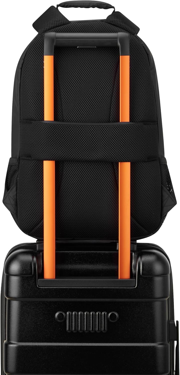 Jeep JS012C Laptop Travel Backpack, Black - Image 9