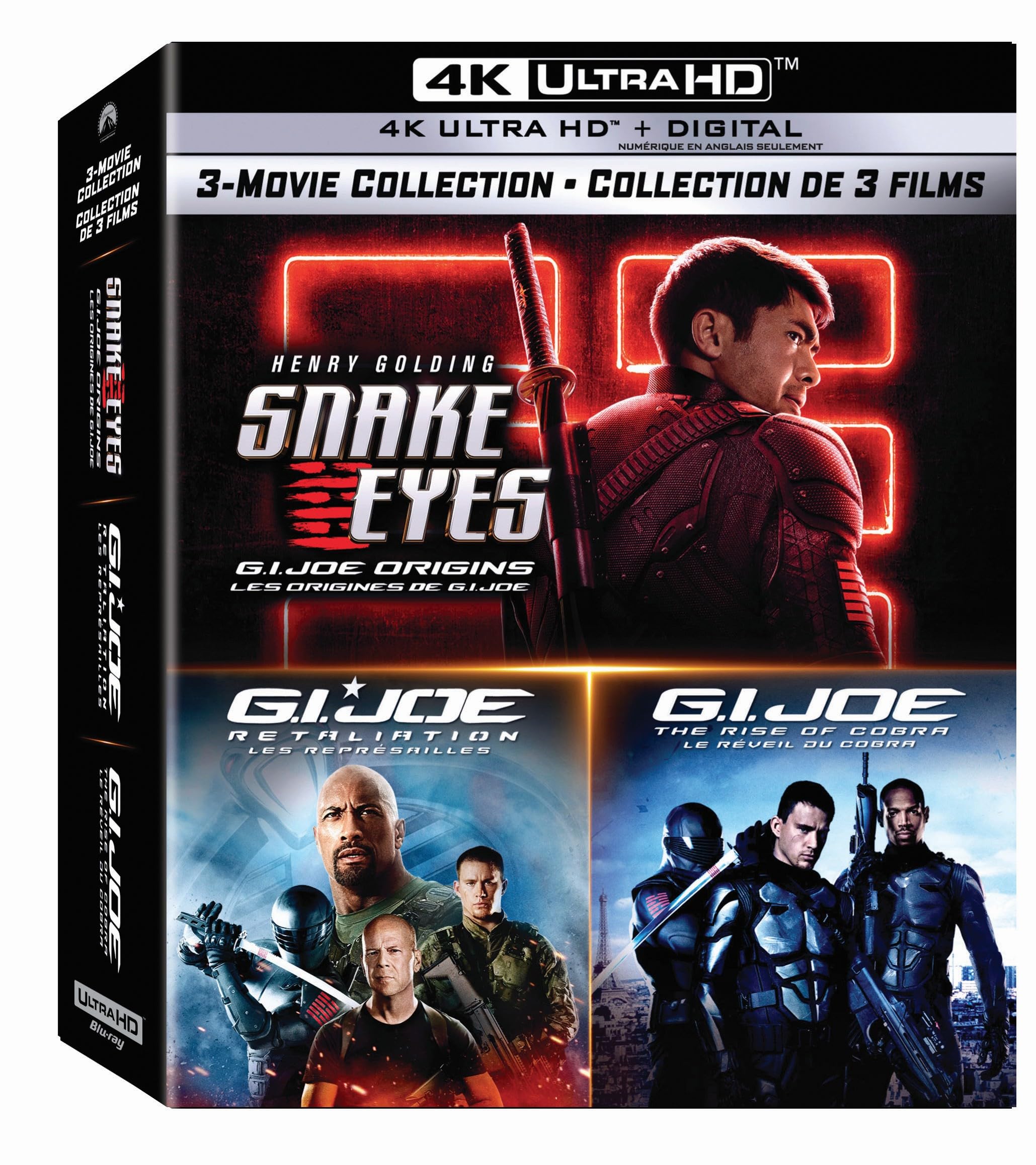 G.I. JOE: 3 MOVIE COLLECTION [4K UHD]