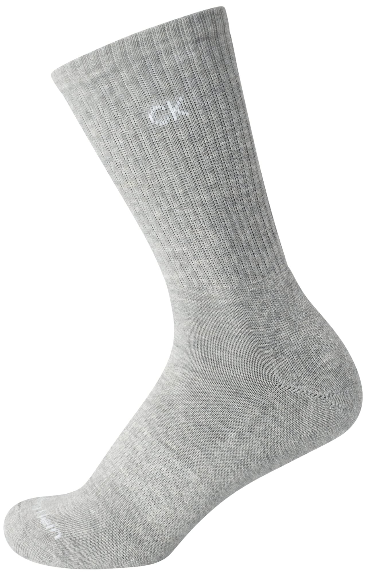 Calvin Klein Calcetines deportivos acolchados para mujer (paquete de 6)