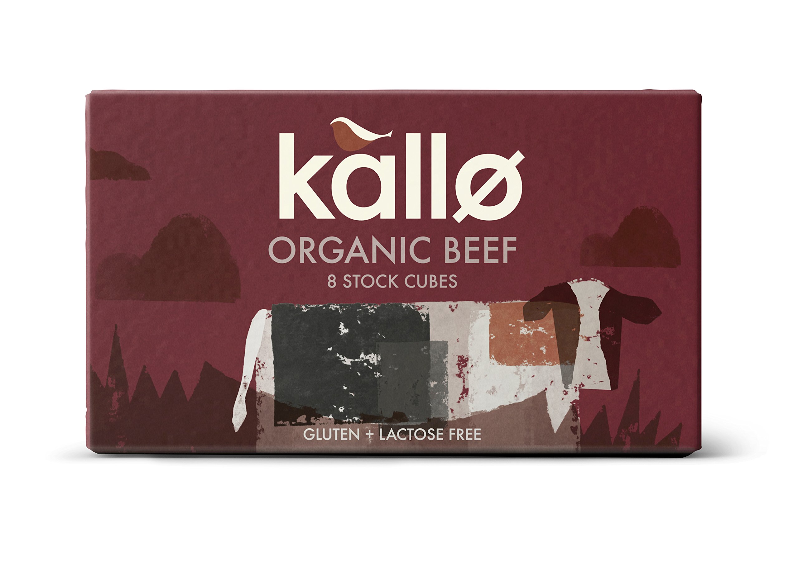 Kallo Organic Beef 8 Stock Cubes, 88g