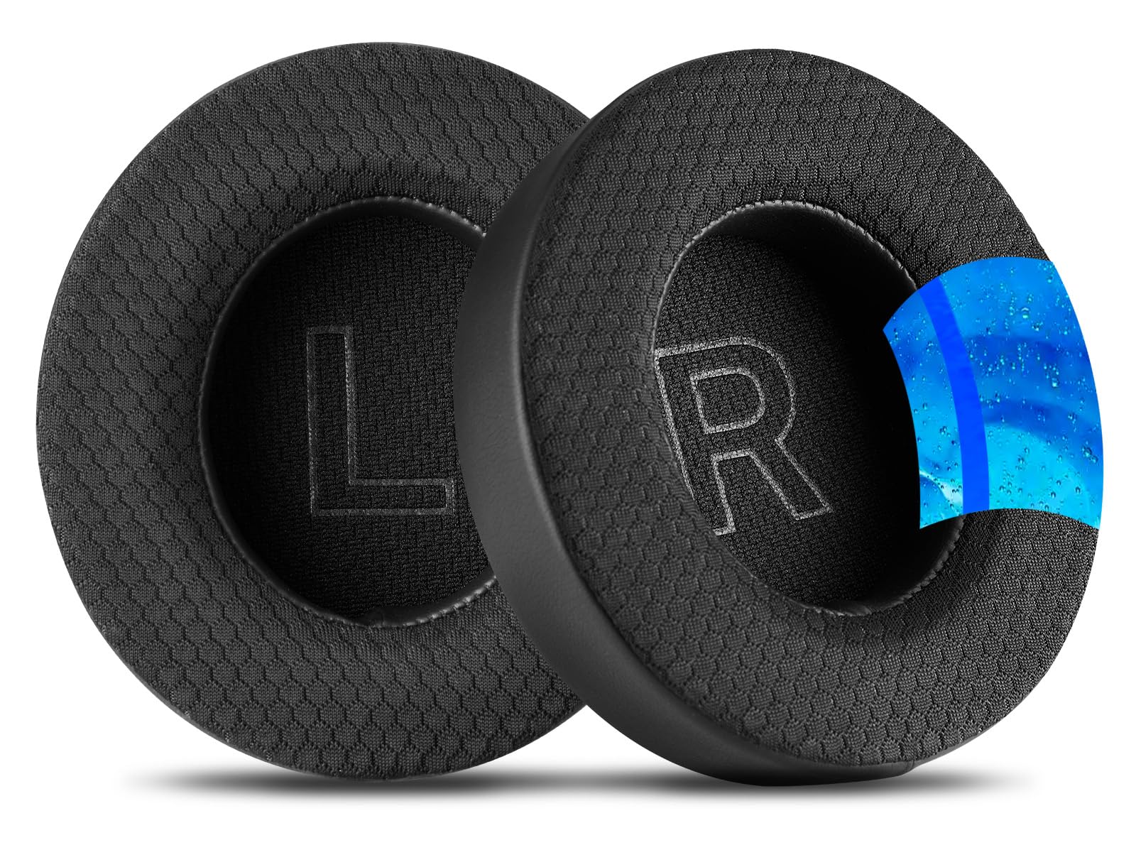 AHG Premium Cool Gel Space Q45 Headphones Ear Pads/Sound core Q45 Ear Cushions Compatible with Anker Soundcore Space Q45 Headphones (Black). Cooling Gel | Breathable Mesh | High-Density Foam