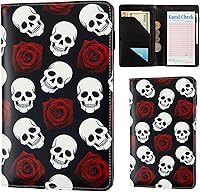 Vista 11 de Libreta rosa para mesera, libro para camarera, lindos libros para meseros con bolsillo con cierre, organizador de libros para meseras, talonario