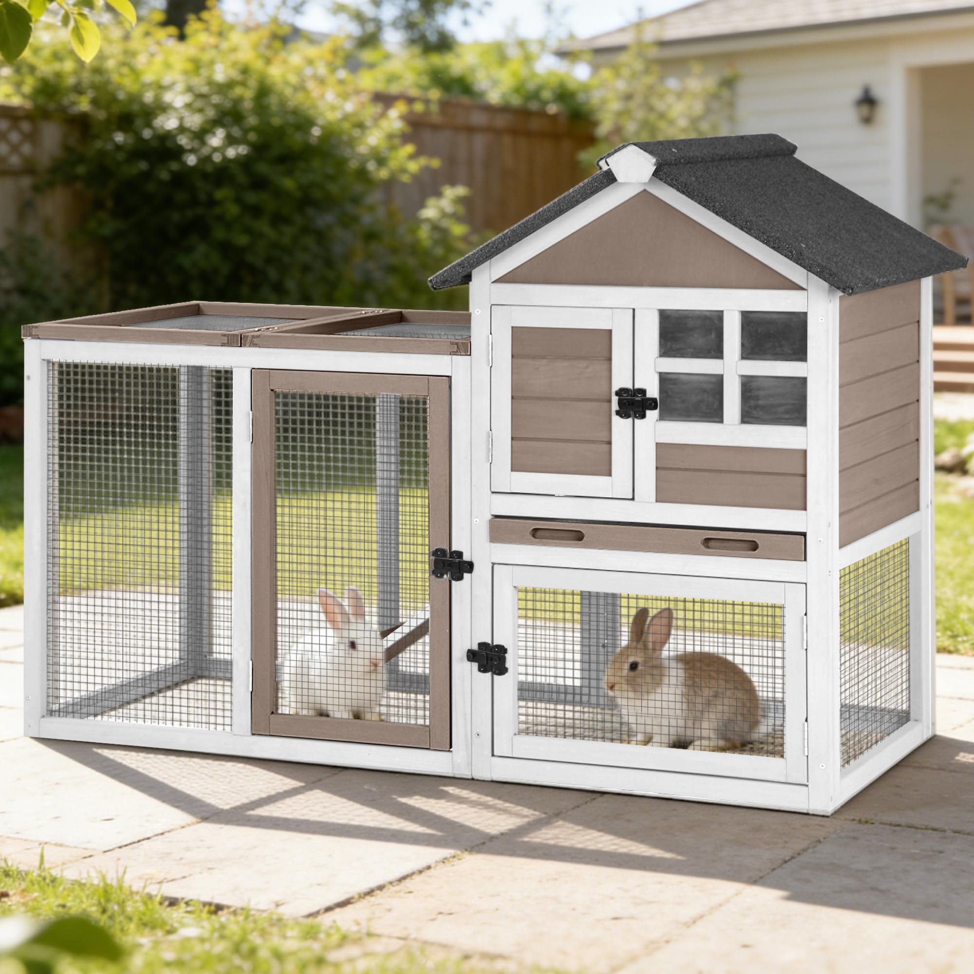 GUTINNEEN 51.6 L Rabbit Hutch